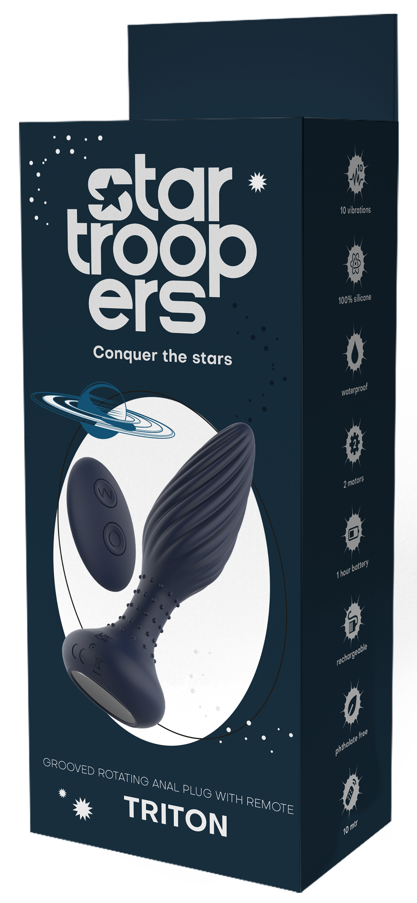 PLUG ANALE VIBRANTE STARTROOPERS TRITON