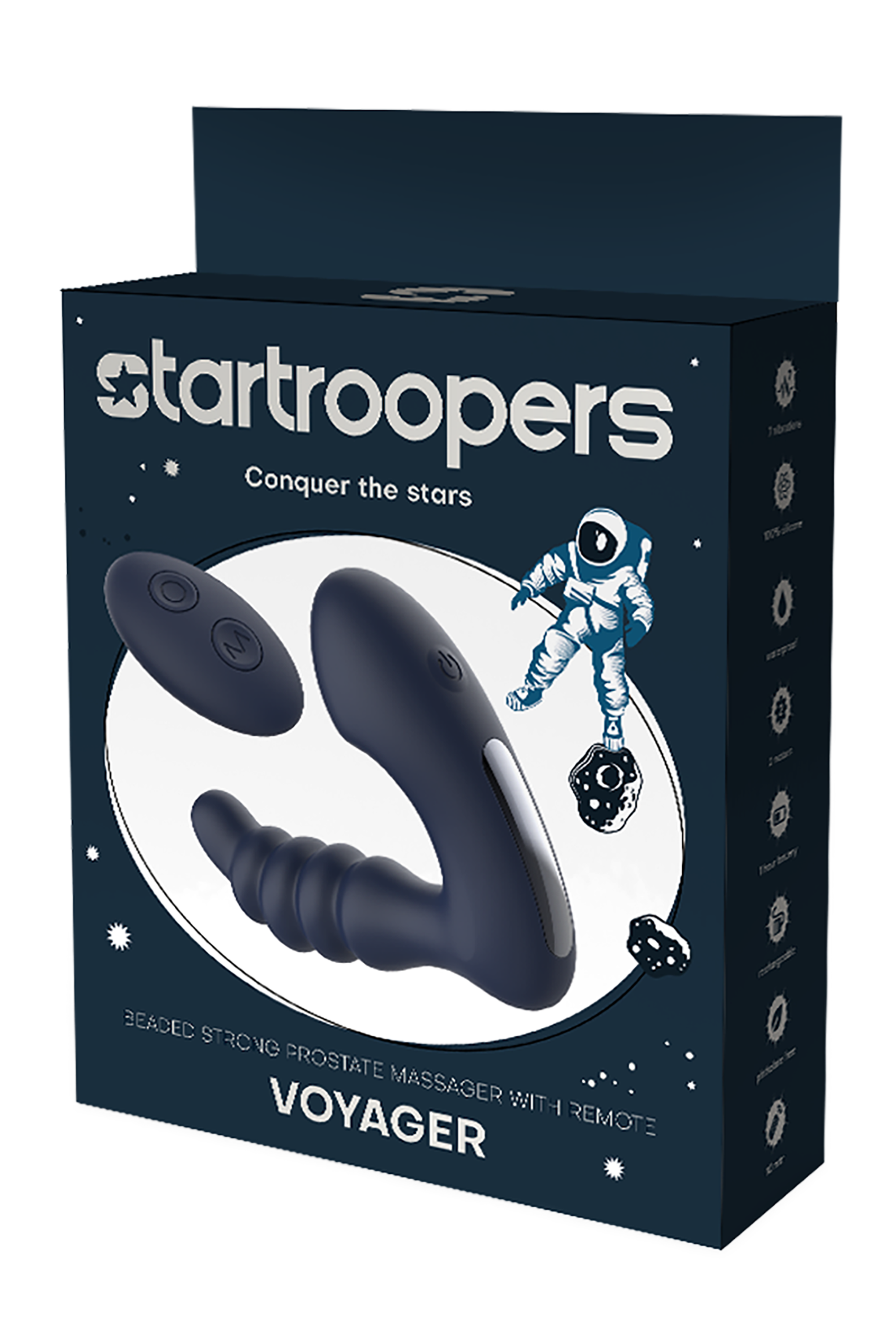 Massaggiatore prostatico Startroopers Voyager con telecomando
