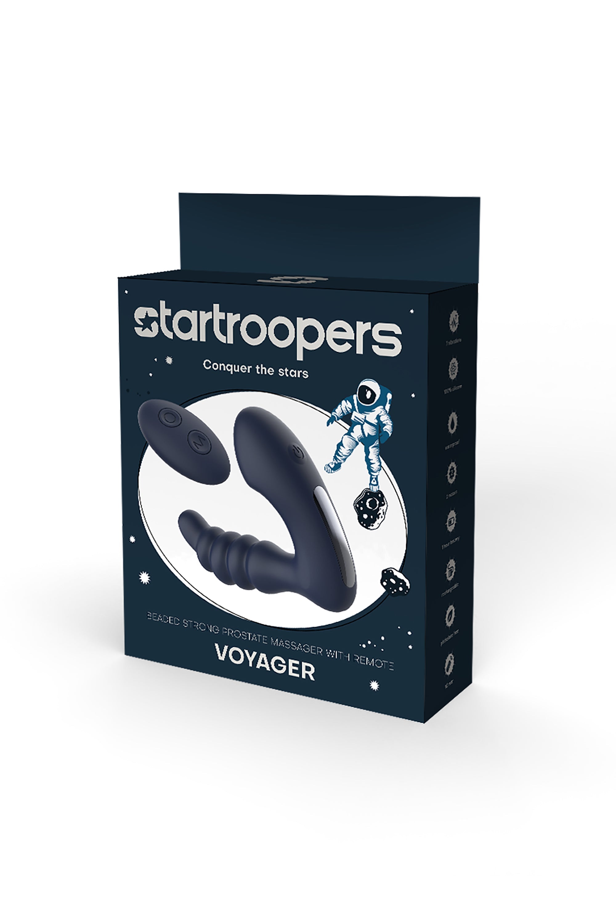 Massaggiatore prostatico Startroopers Voyager con telecomando