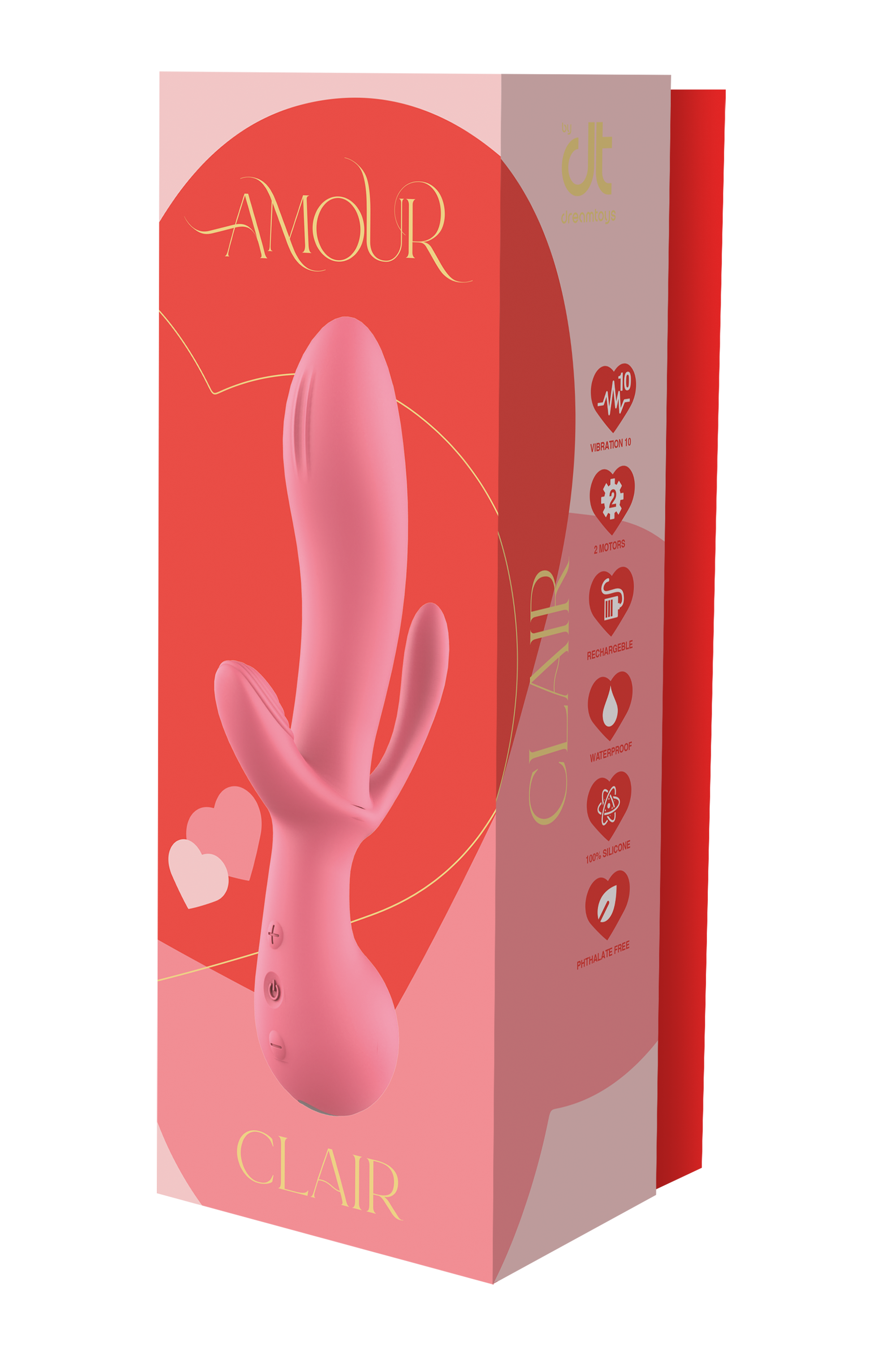 AMOUR TRIPLO PIACERE VIBE CLAIRE