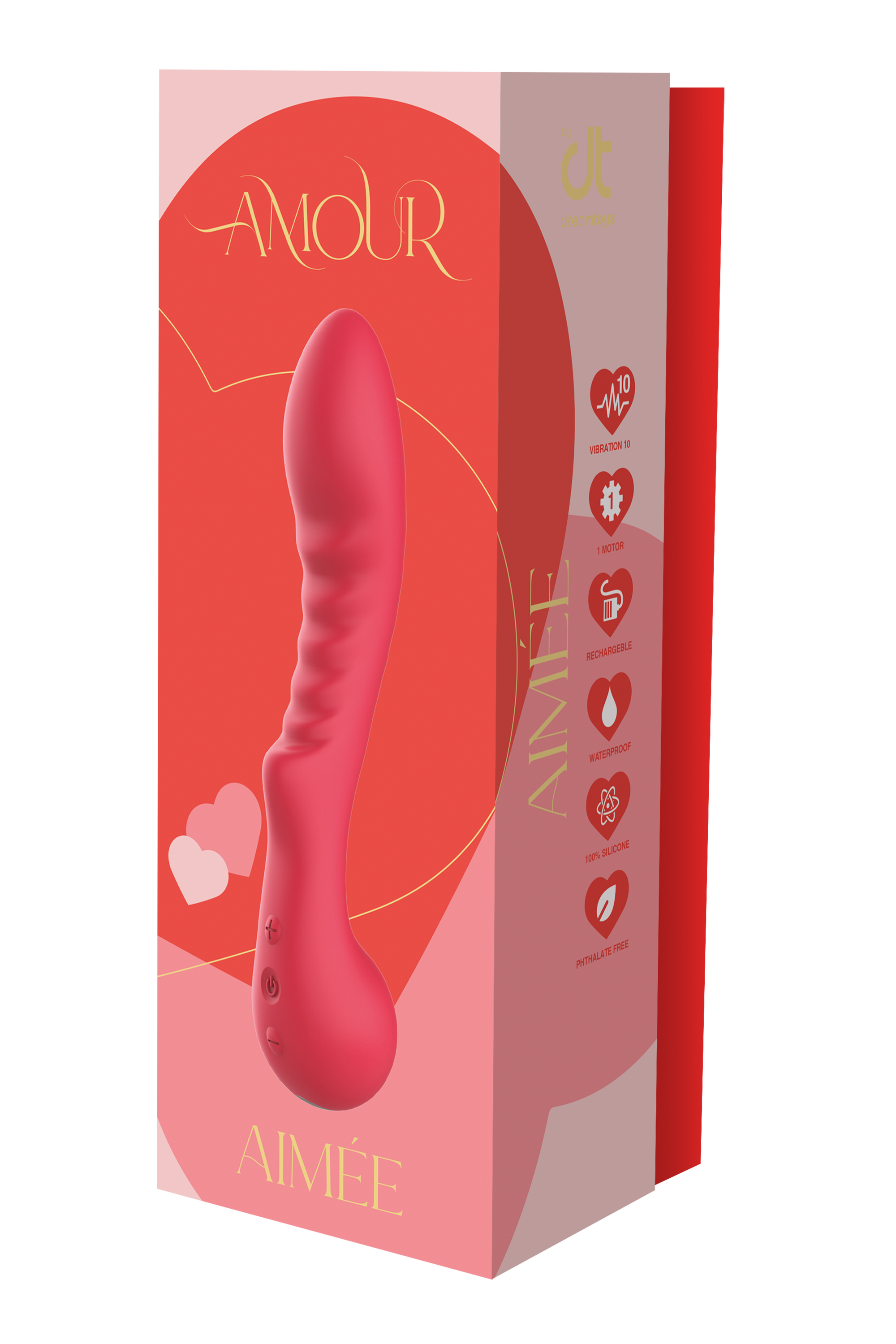 VIBRATORE FLESSIBILE PUNTO G AMOUR AIMEE