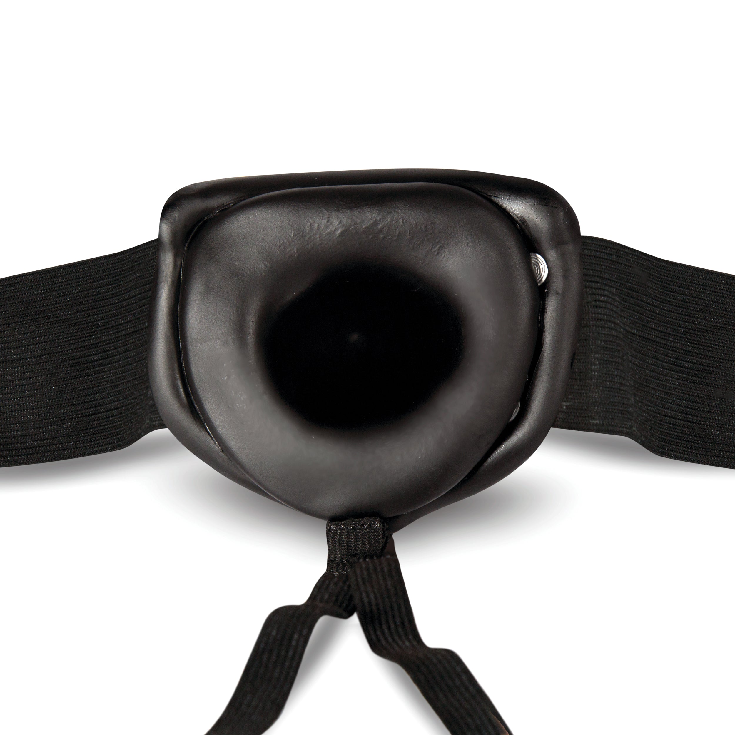 DR. SKIN 7 POLLICI HOLLOW STRAP ON NERO