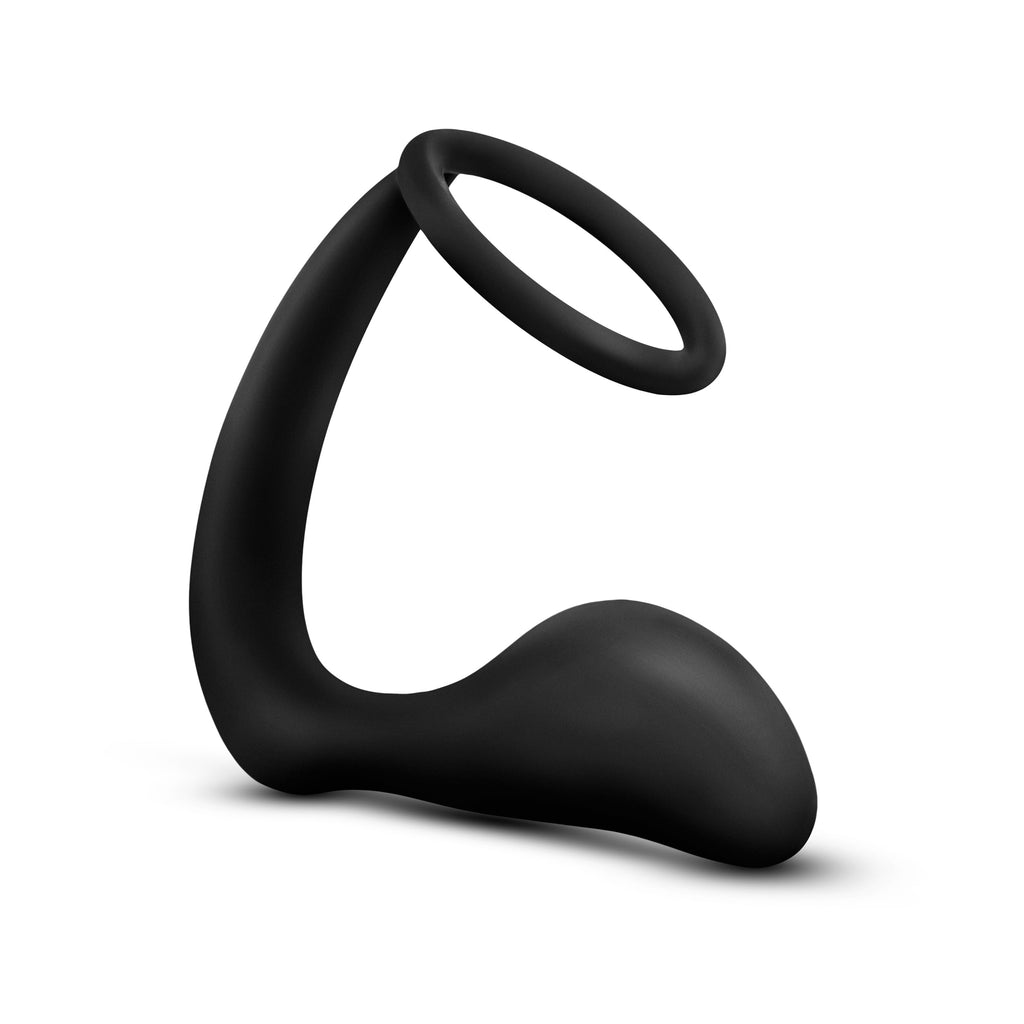 ANELLO PER IL PENE PLATINO ANAL ADVENTURES NERO