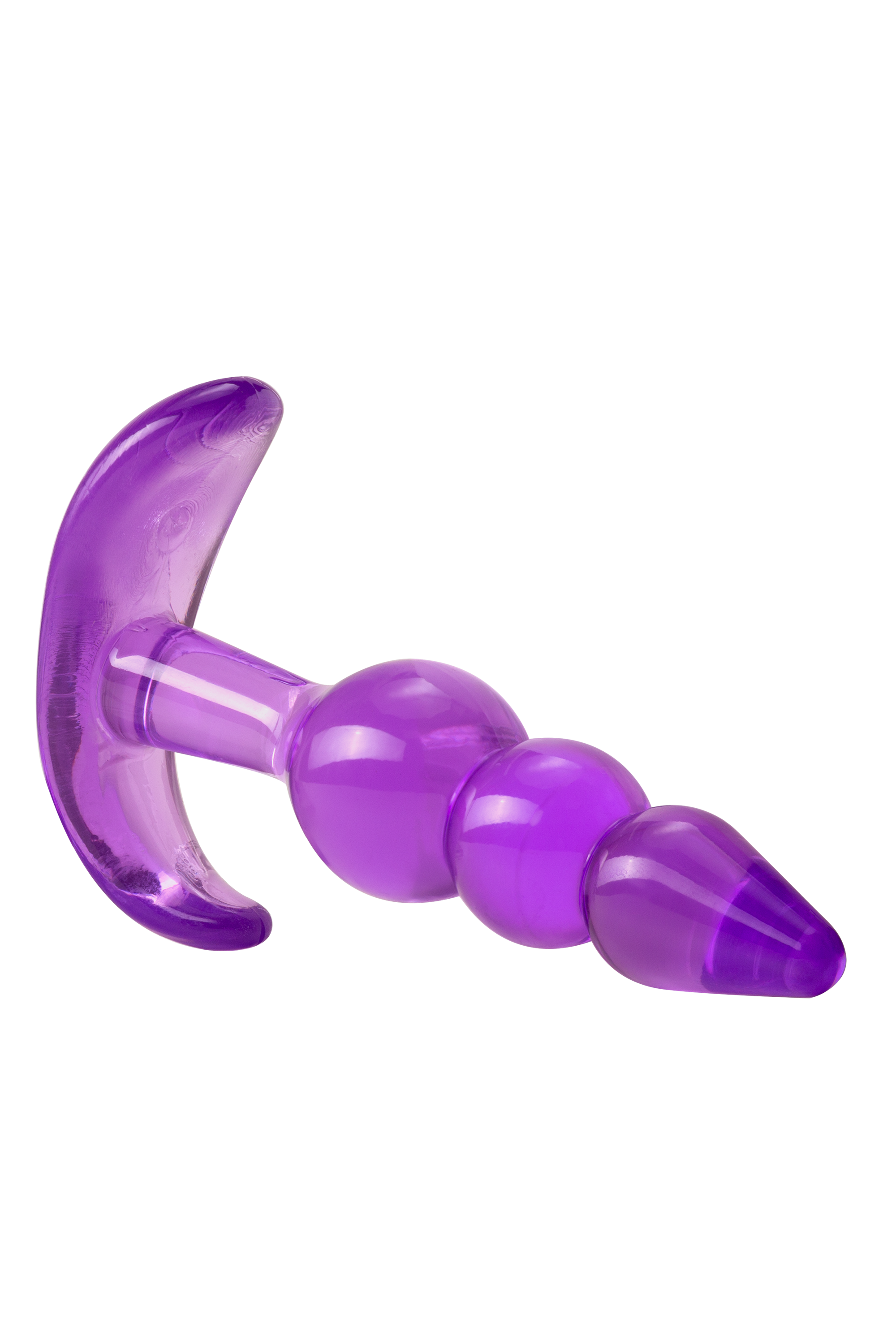 B YOURS PLUG ANALE A TRIPLA PERLA VIOLA