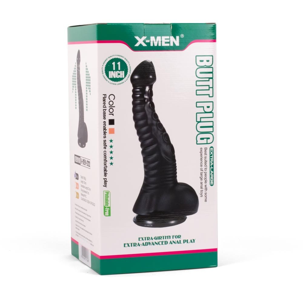 Plug anale X-MEN 11" Nero II