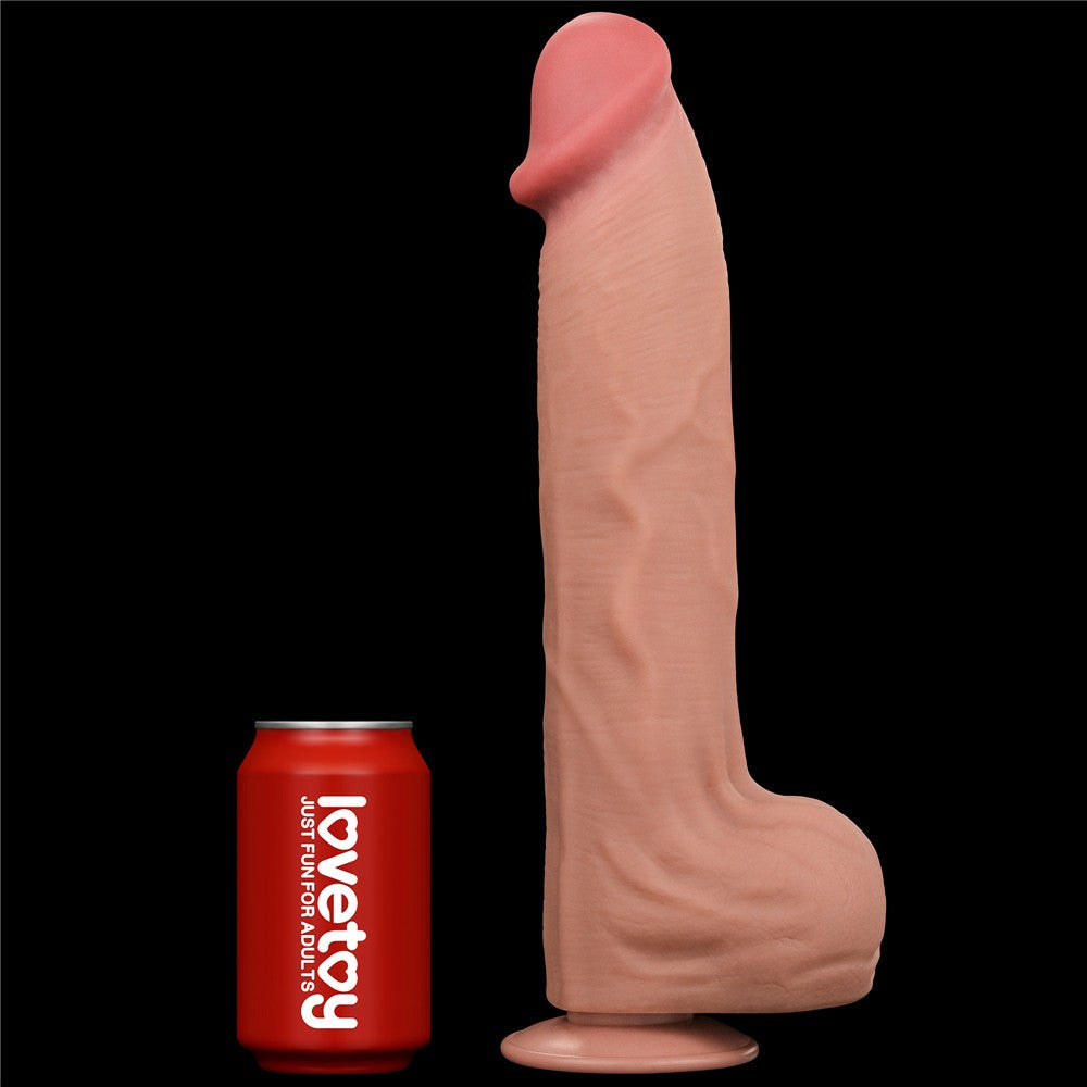 Dildo doppio strato scorrevole da 14'' King Size