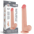 Dildo a doppio strato con pelle scorrevole da 9'' Flesh_B15O50_3