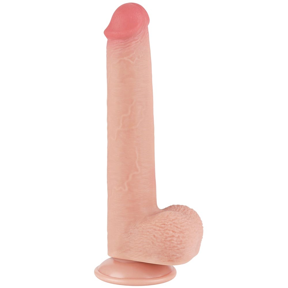 Dildo a doppio strato con pelle scorrevole da 9'' Flesh_B15O50_3