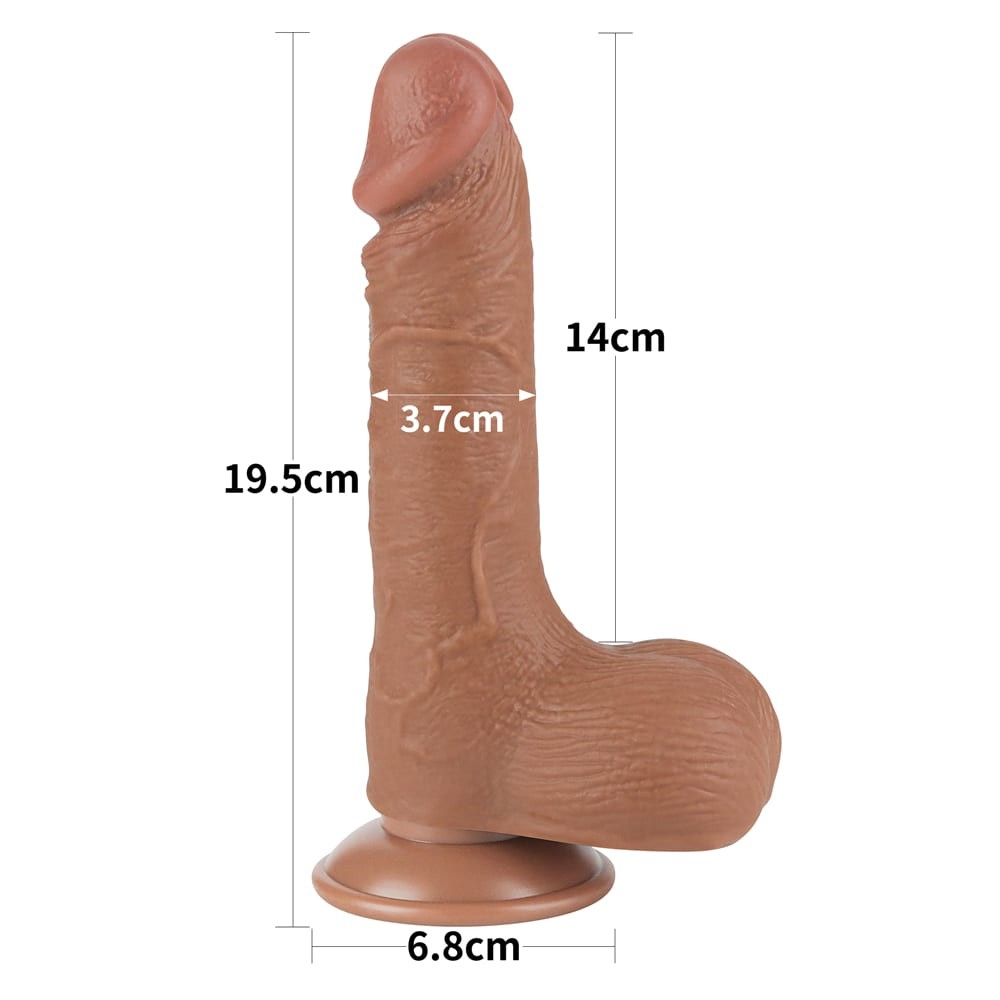 Dong a doppio strato scorrevole da 7,5'', marrone III_B15O50_3