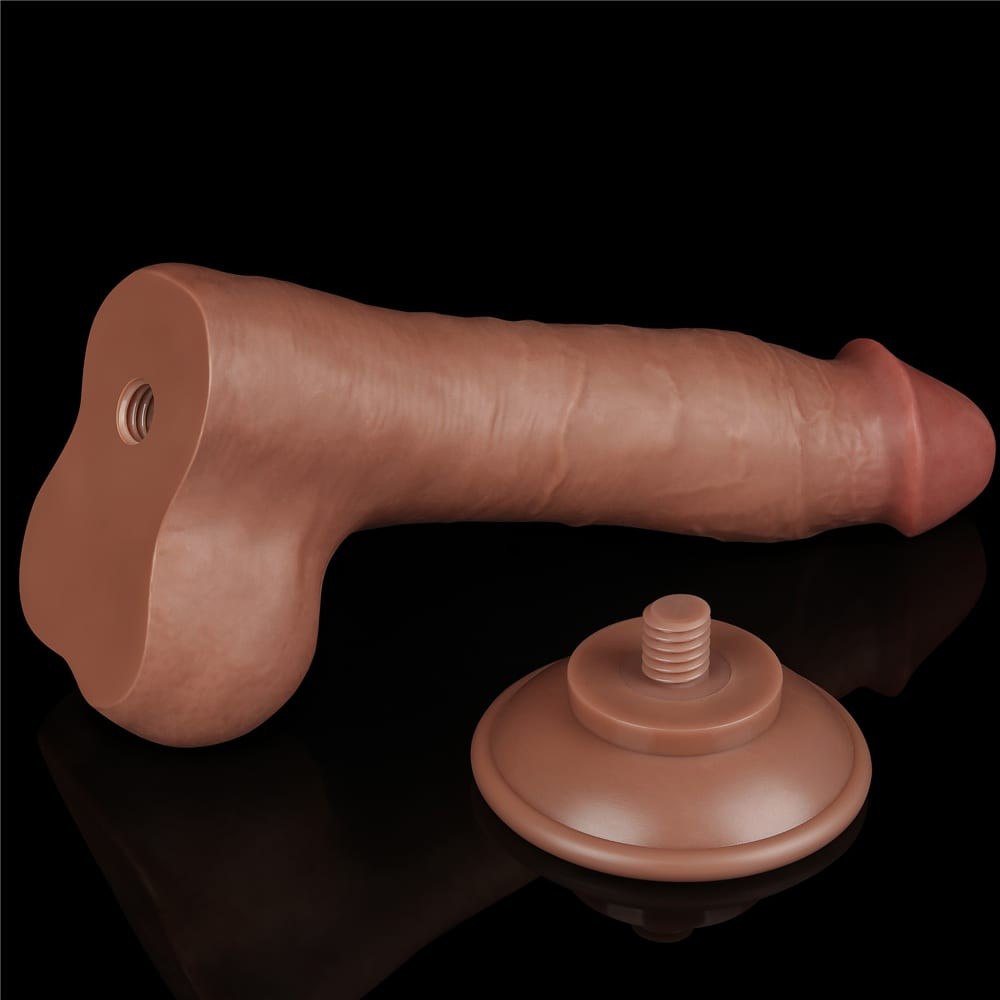 Dong a doppio strato scorrevole da 8'' marrone I_B15O50_3