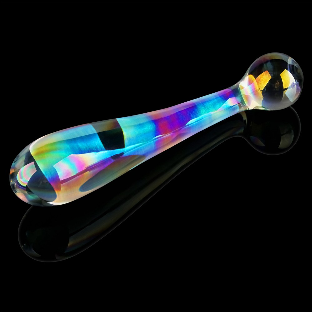 Dildo di vetro Twilight Gleam - Alluring Arc