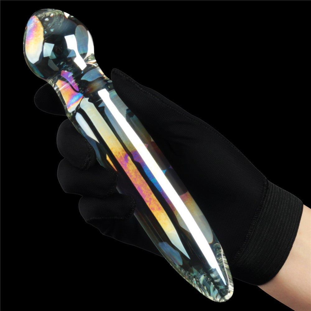 Dildo di vetro Twilight Gleam - Prism Glass