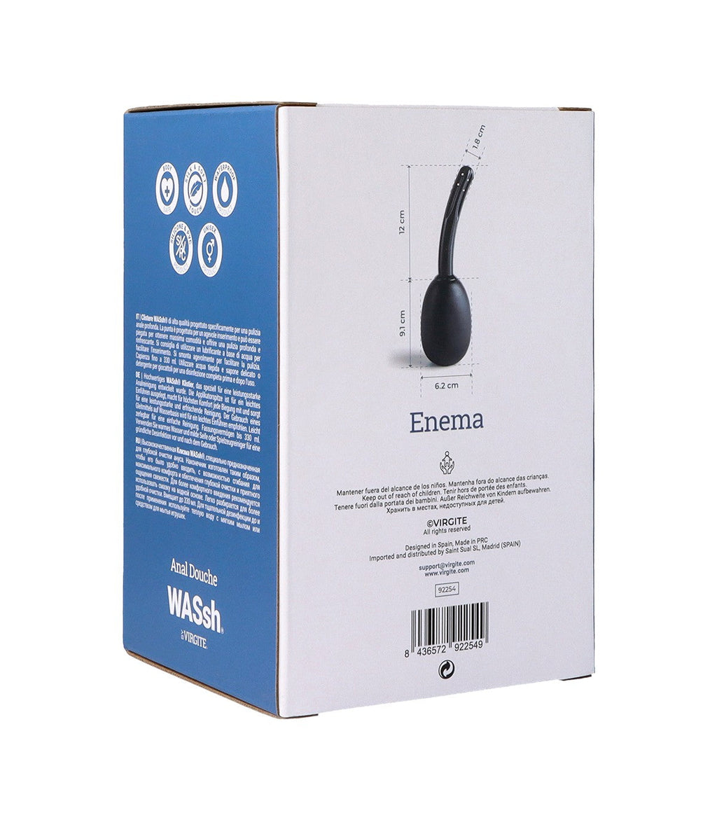 CLISTERE PULIZIA ANALE ORIFIZI NERO 150 ML