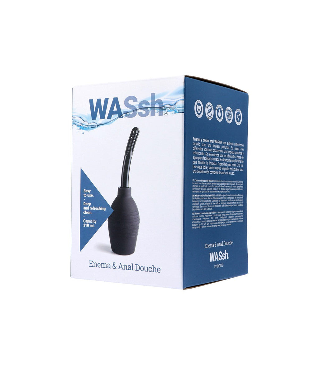 CLISTERE ANALE NERO PER LA PULIZIA 310 ML