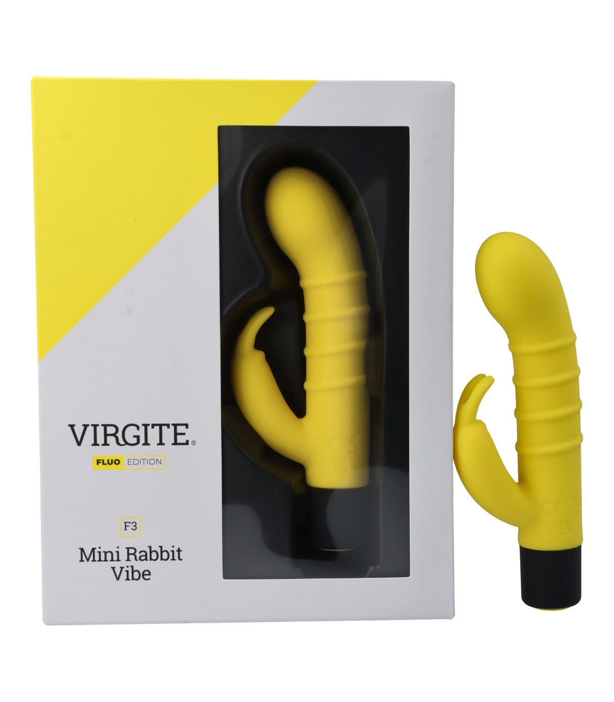 VIBRATORE RICARICABILE IN SILICONE FLUO F3