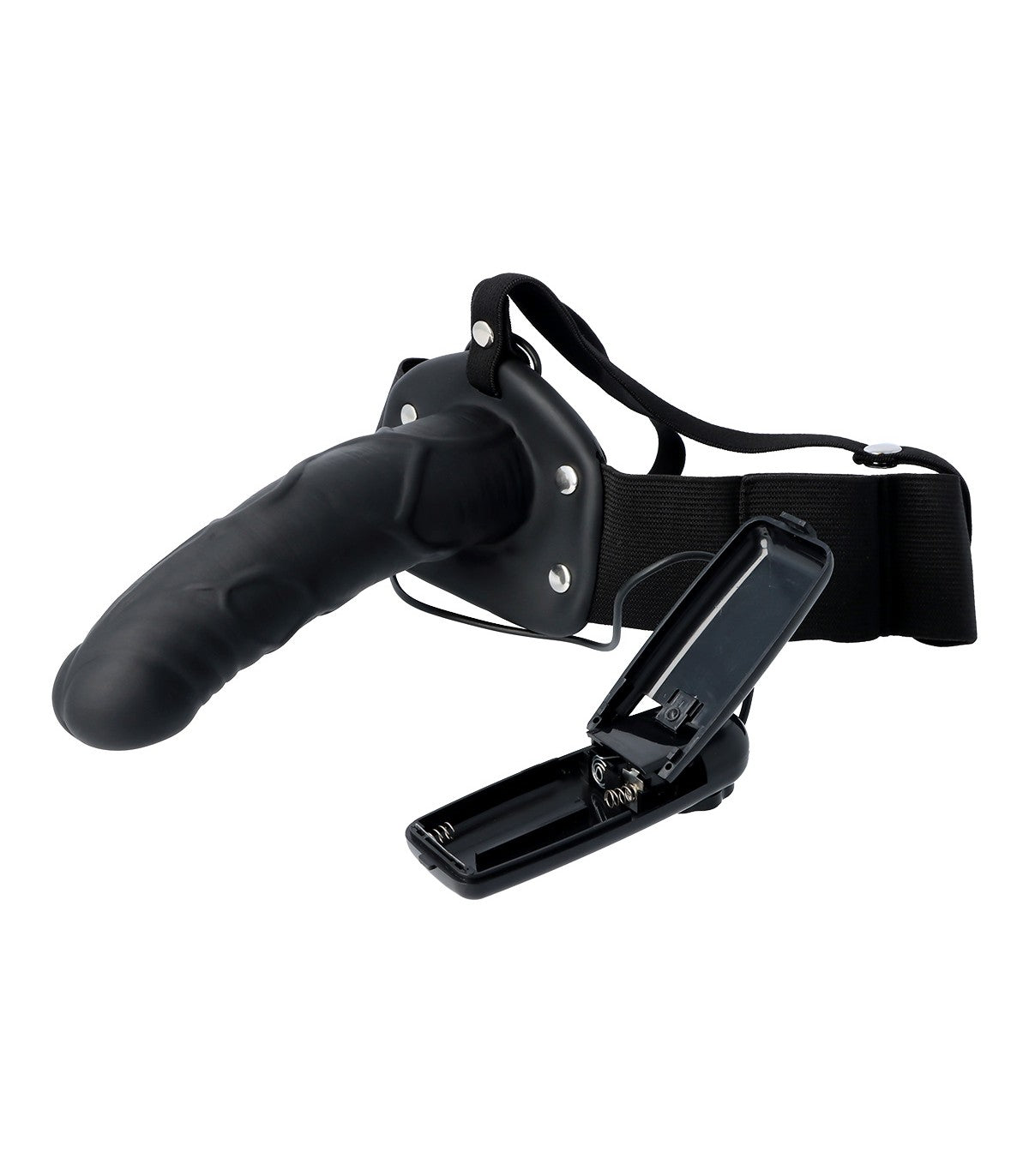 Nº 84 IMBRACATURA NERA HOLLOW 17 CM CON VIBRAZIONE