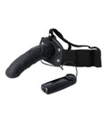 Nº 84 IMBRACATURA NERA HOLLOW 17 CM CON VIBRAZIONE