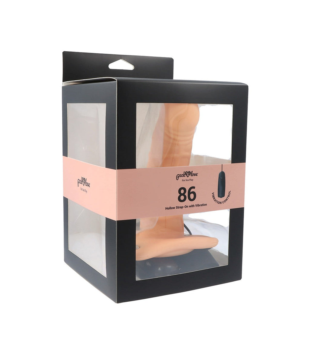 Nº 86 IMBRACATURA HOLLOW FLESH 17 CM CON VIBRAZIONE