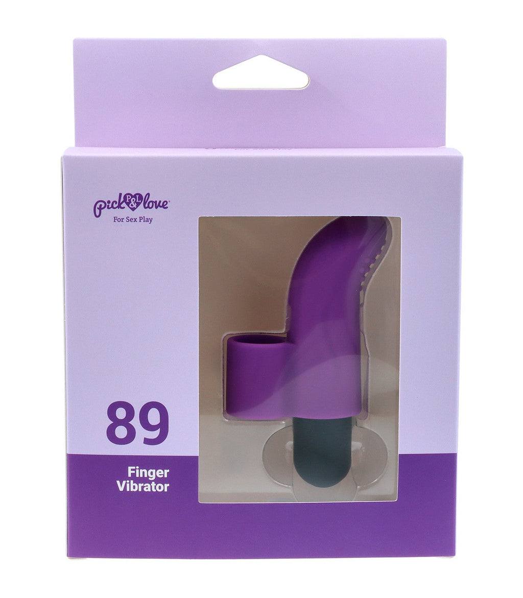 Nº 89 PROIETTILE VIBRANTE RICARICABILE PER IL DITO VIOLA