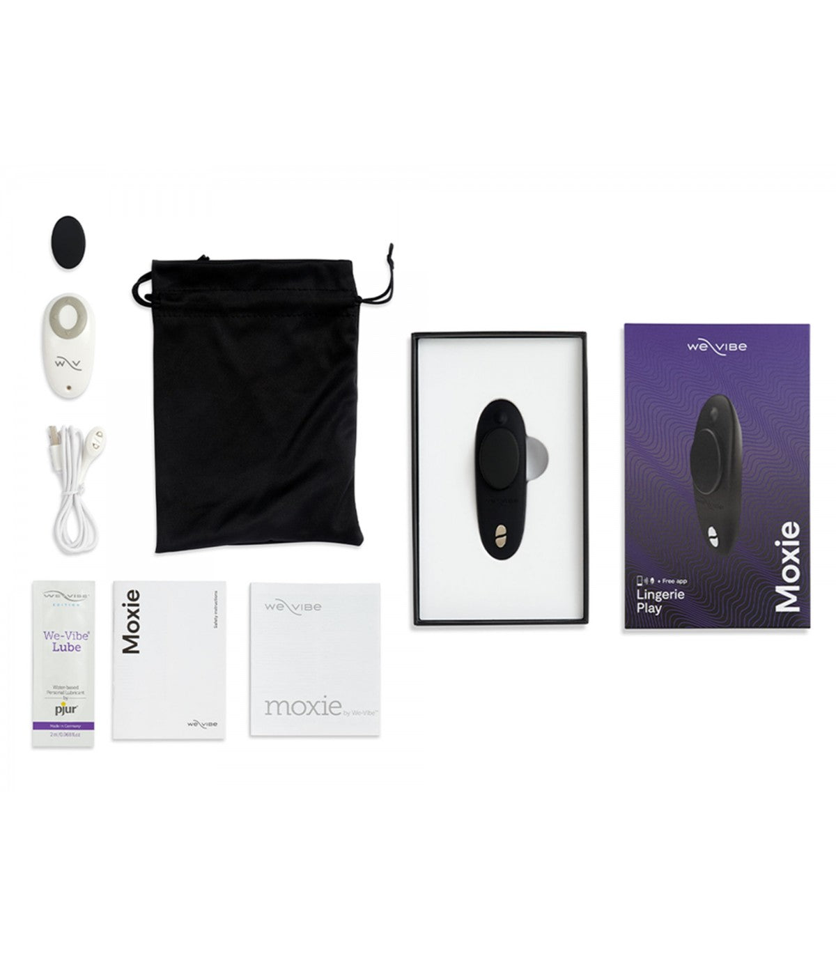 WE-VIBE MOXIE+ SATIN BLAC
