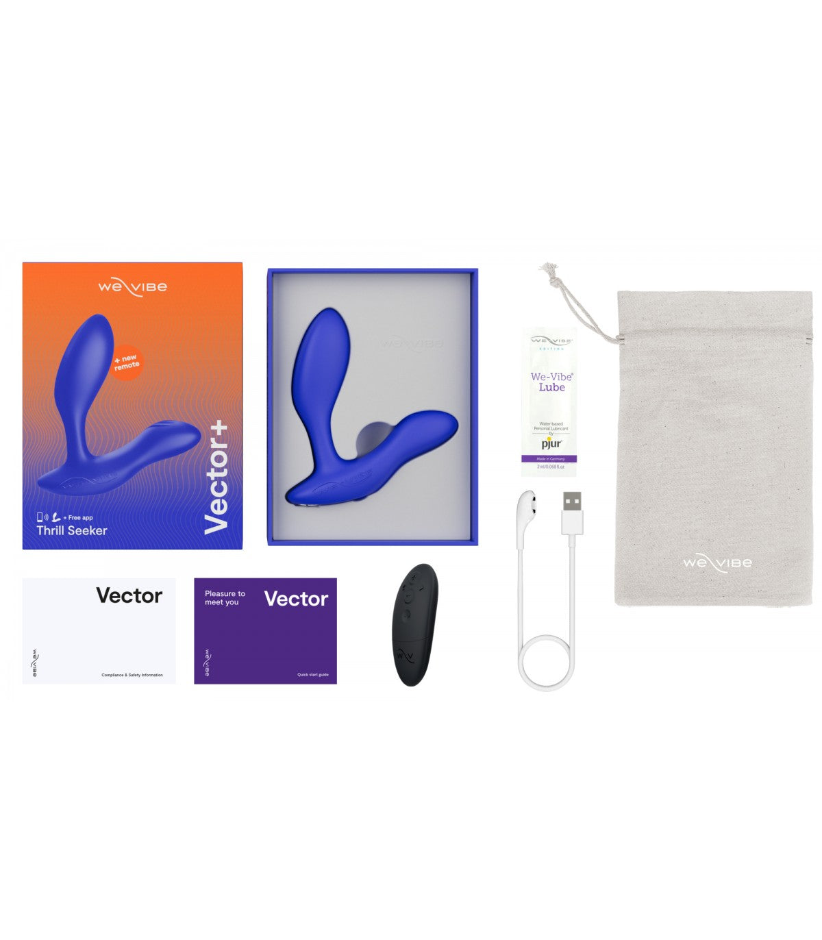 WE-VIBE VECTOR+ BLU