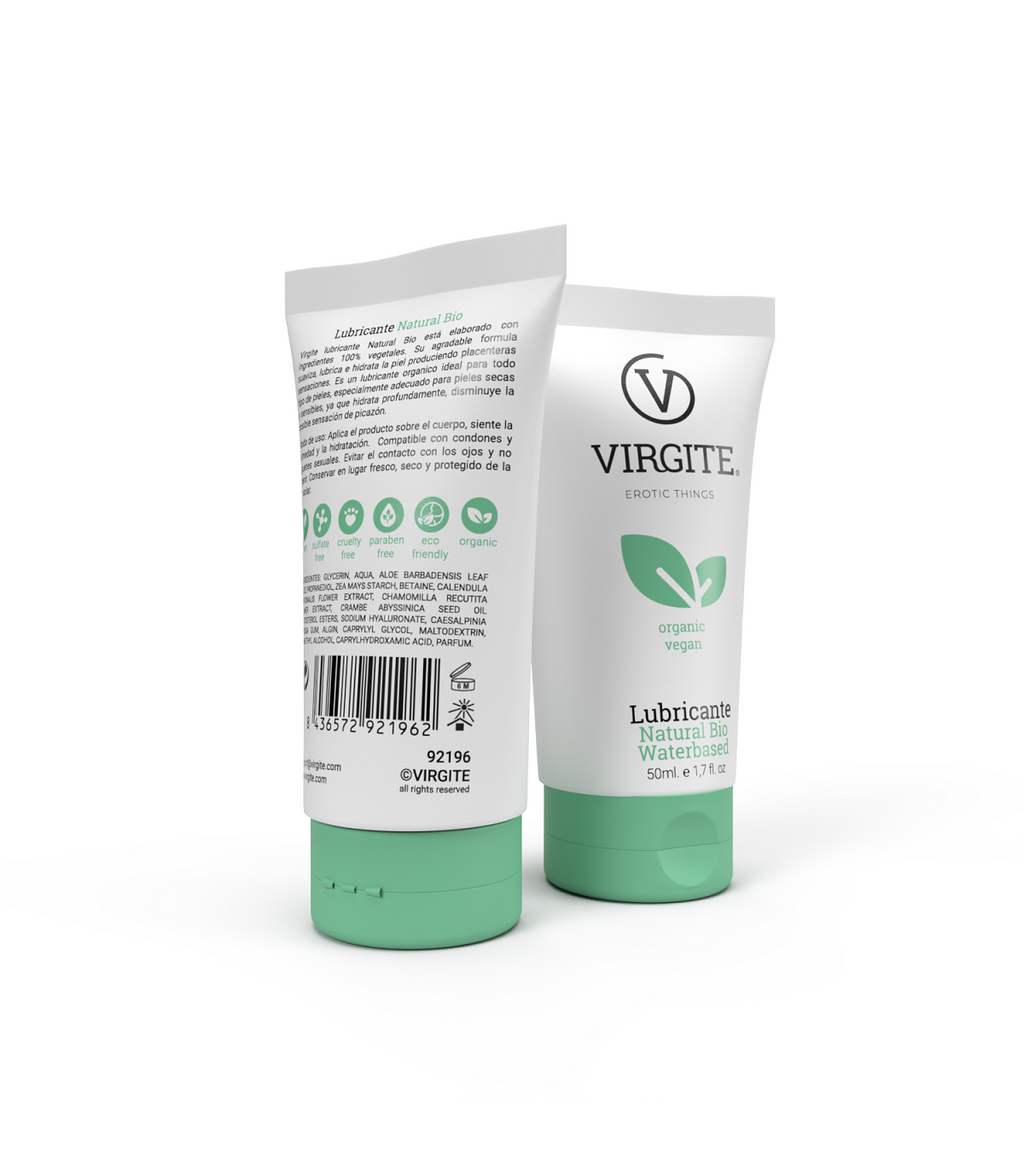 LUBRIFICANTE ORGANICO A BASE D'ACQUA 50 ML