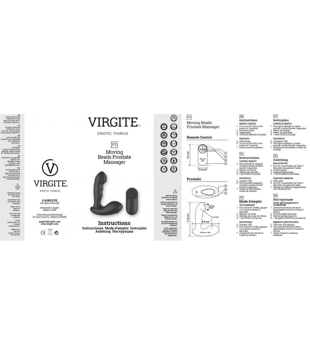 VIBRATORE PROSTATICO P3 CON TELECOMANDO