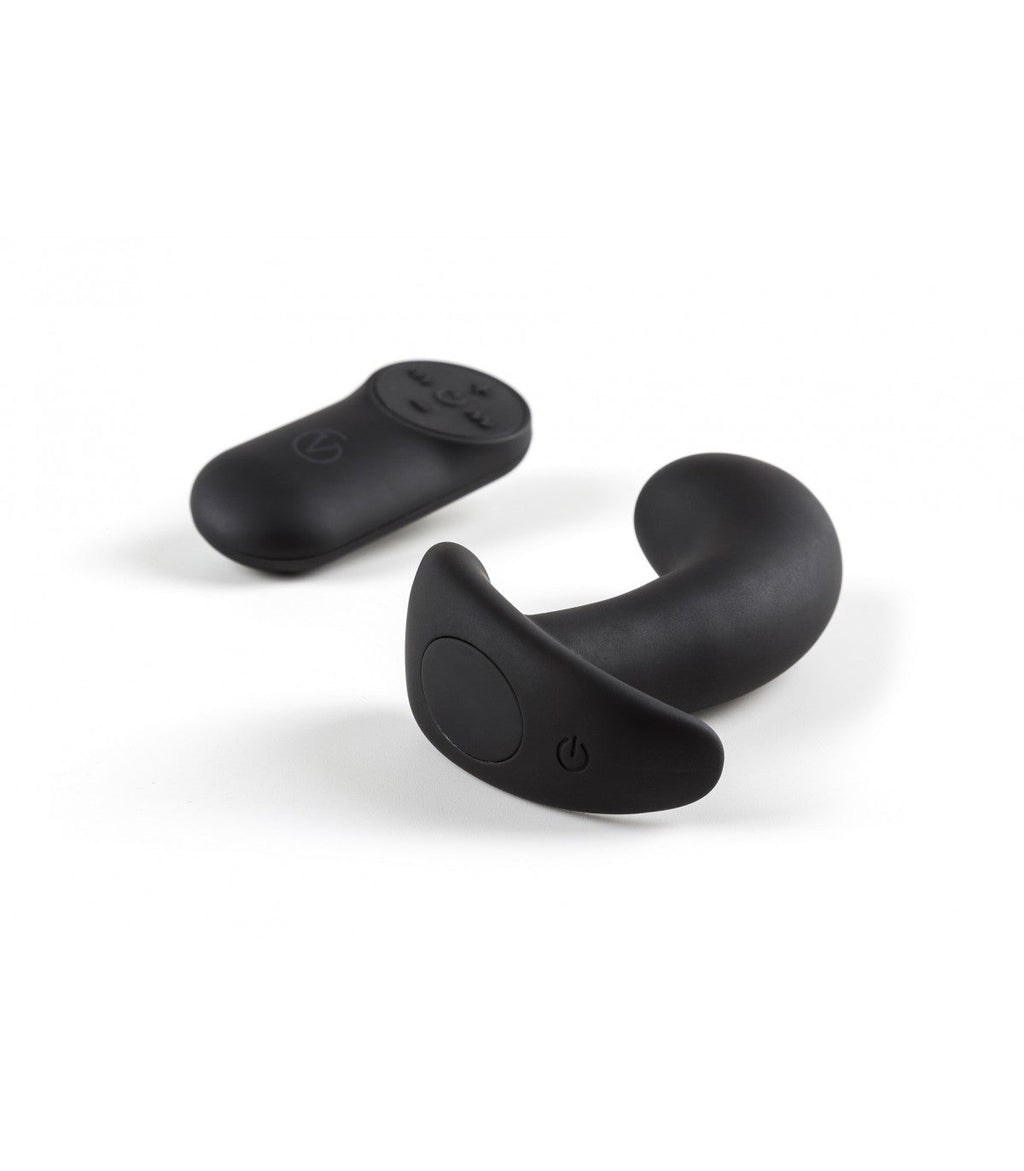 VIBRATORE ERGONOMICO PER LA PROSTATA CON TELECOMANDO