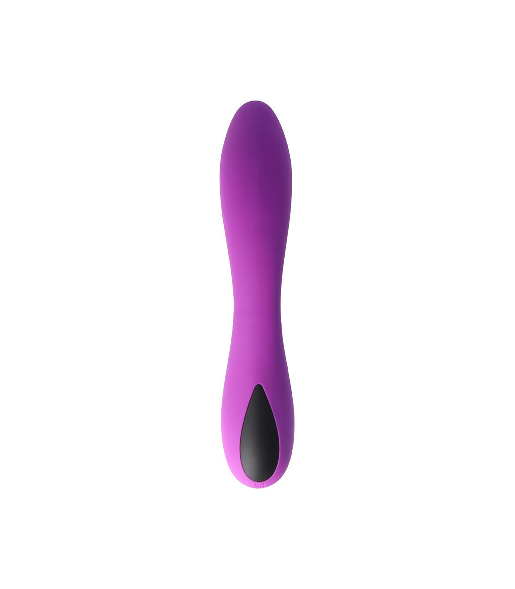 VIBRATORE RICARICABILE A TAPPING V8 VIOLA
