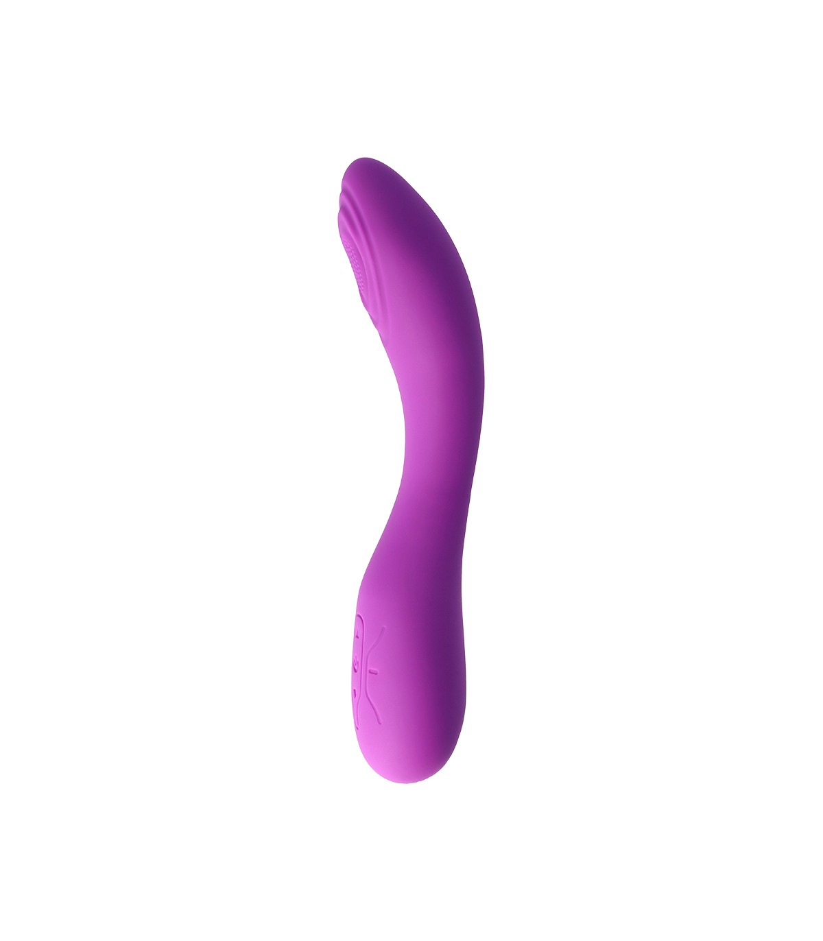 VIBRATORE RICARICABILE A TAPPING V8 VIOLA