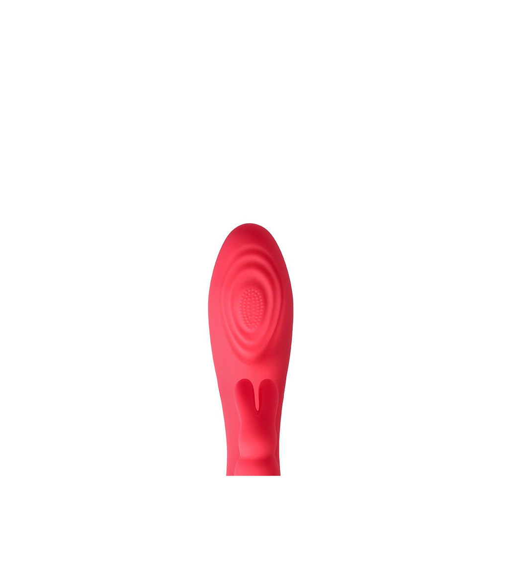 VIBRATORE RICARICABILE ROSA V9 A TAPPING