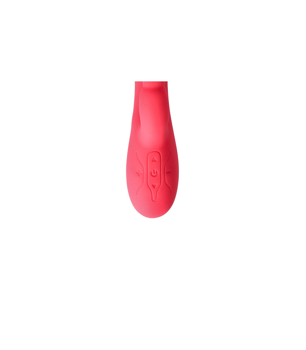 VIBRATORE RICARICABILE ROSA V9 A TAPPING