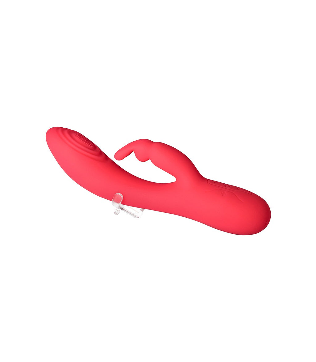 VIBRATORE RICARICABILE ROSA V9 A TAPPING