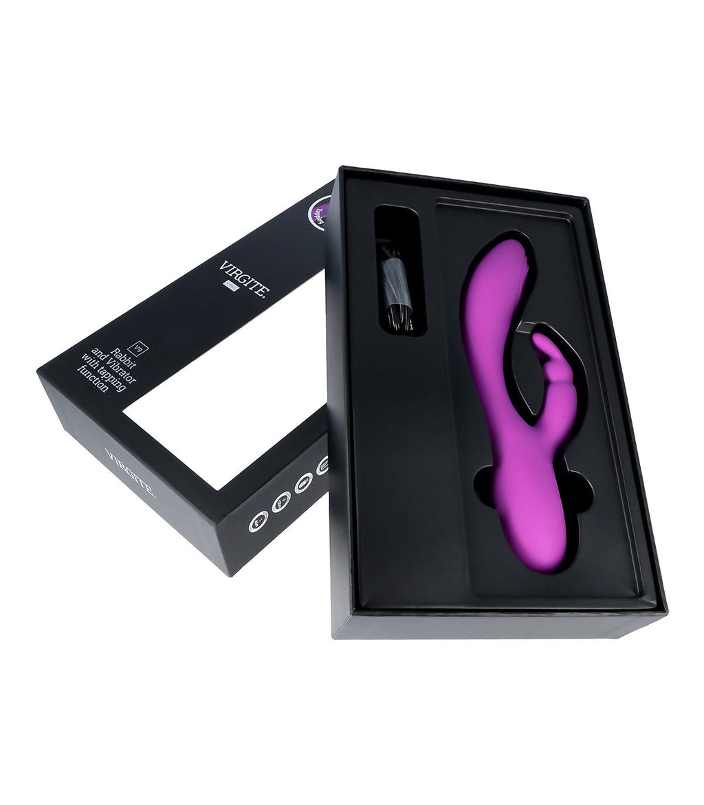 VIBRATORE RICARICABILE V9 VIOLA