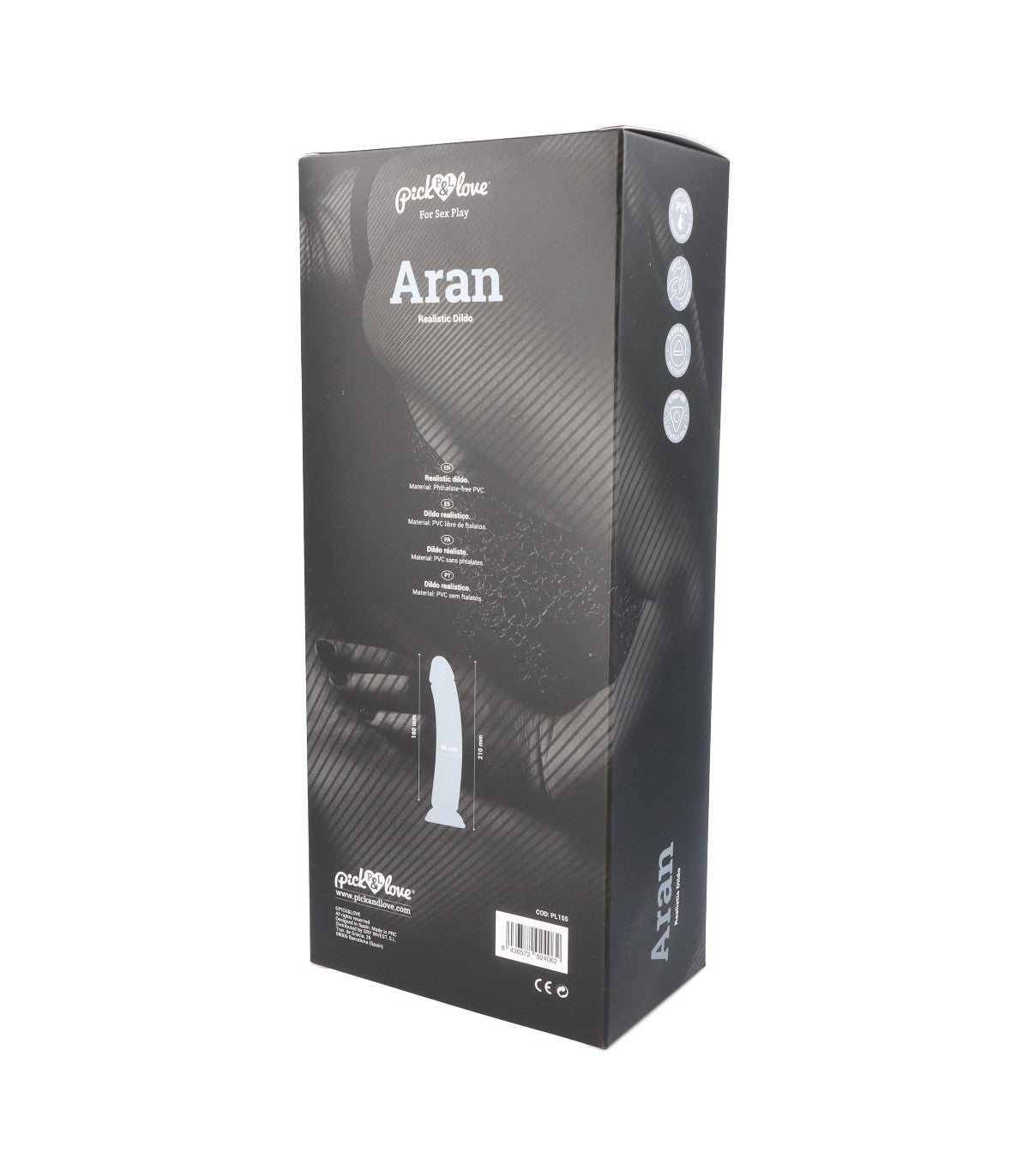 PENE REALISTICO ARAN 21 CM
