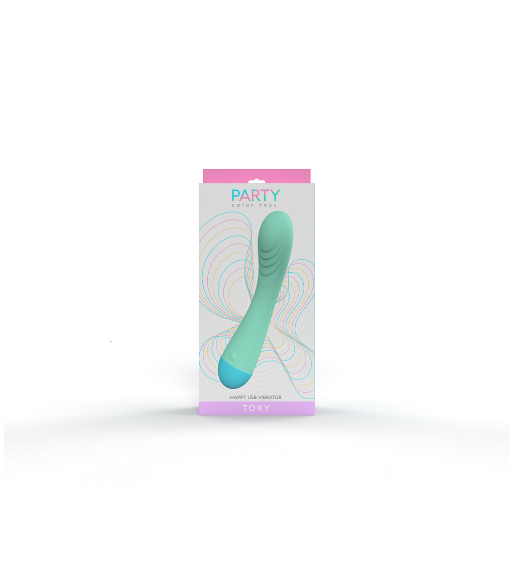 VIBRATORE TOKY RICARICABILE AQUA