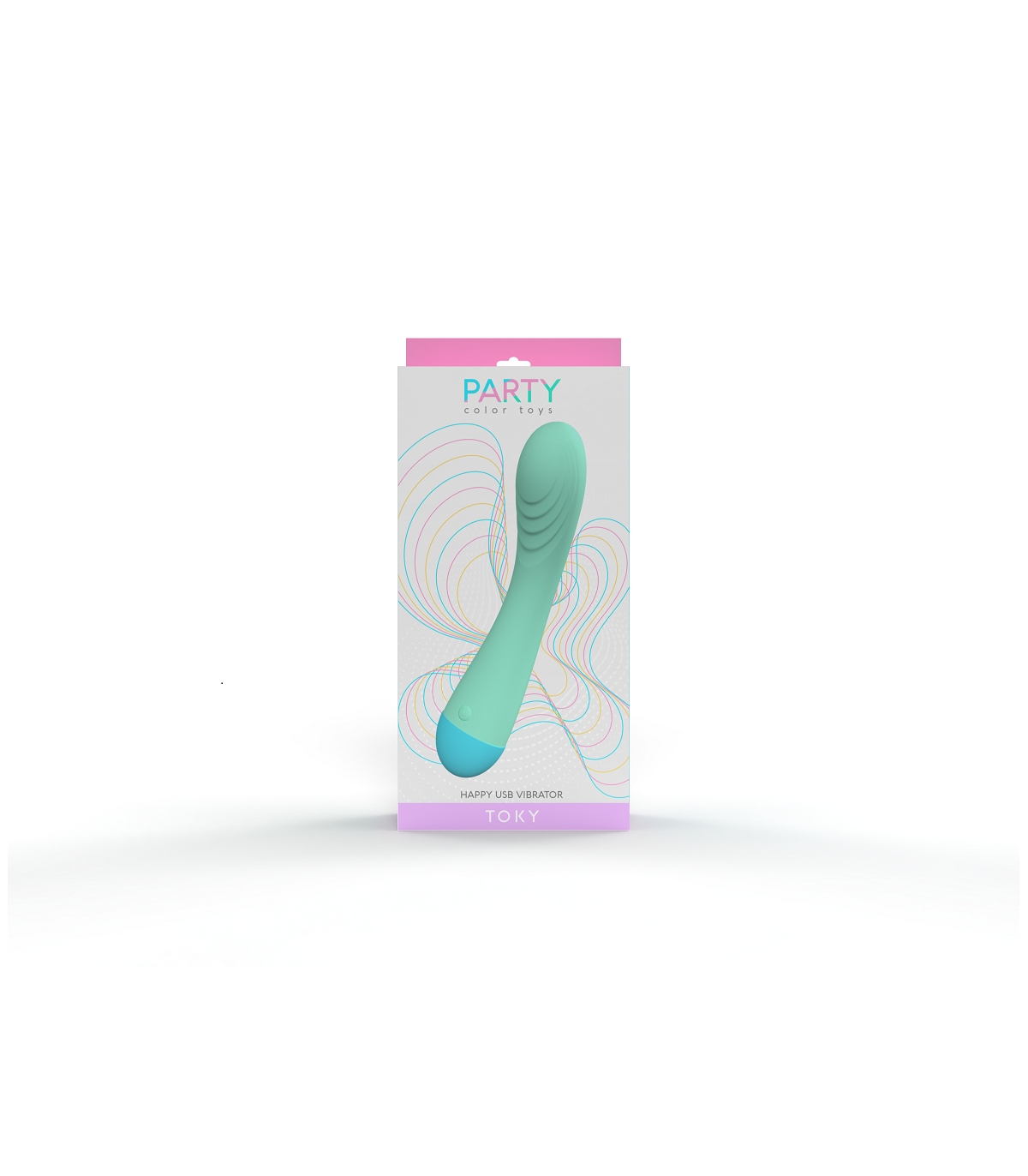 VIBRATORE TOKY RICARICABILE AQUA