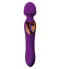 VIBRATORE A BACCHETTA 2 IN 1 VIOLA AGÔN