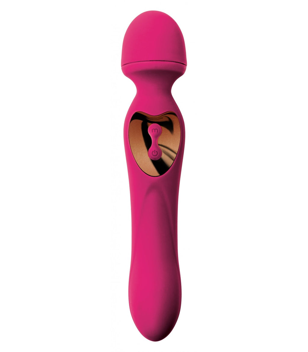 VIBRATORE A BACCHETTA 2 IN 1 AGÔN FUCSIA