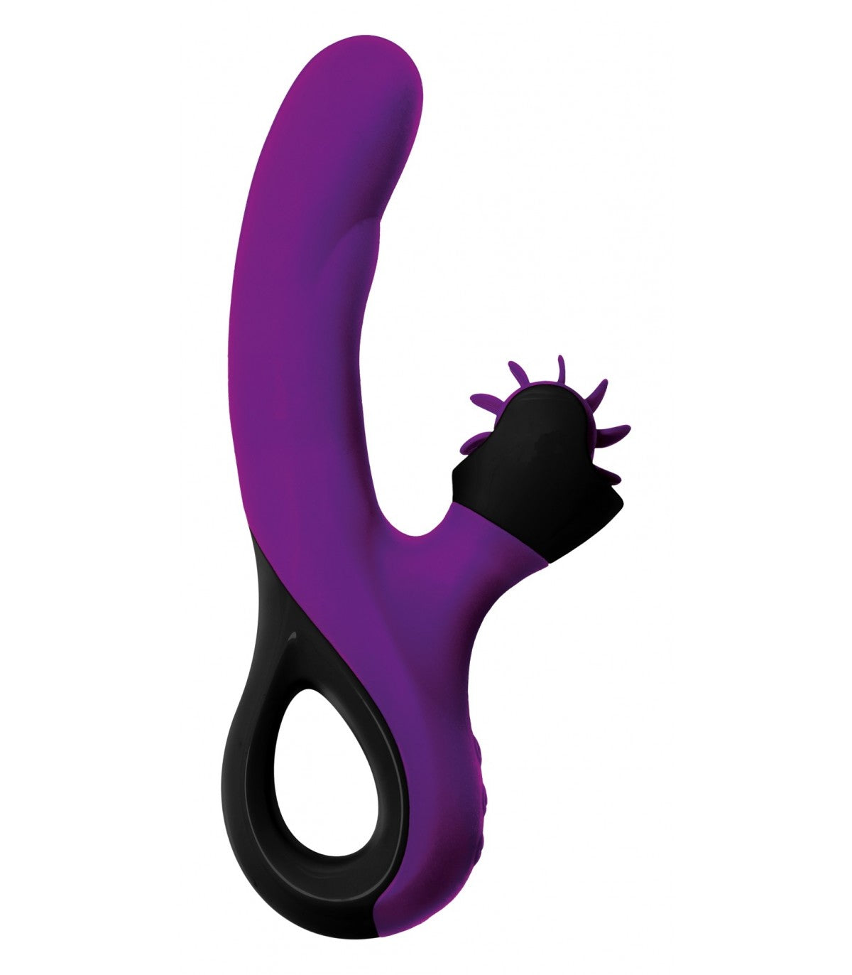 VIBRATORE VIOLA DYSIS CON STIMOLATORE CLITORIDEO