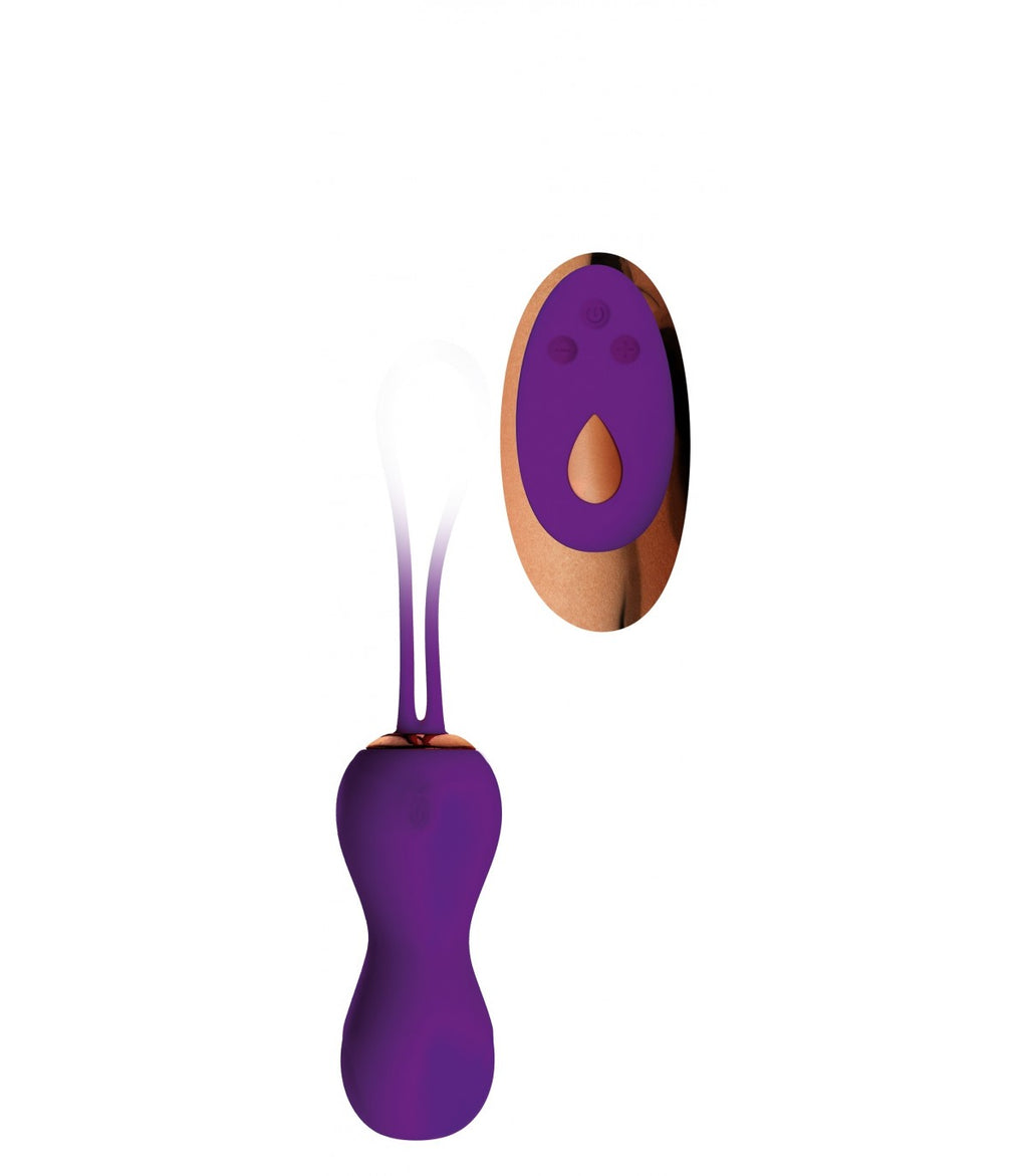 VIBRATORE OVETTO TELECOMANDO LIGIE VIOLA
