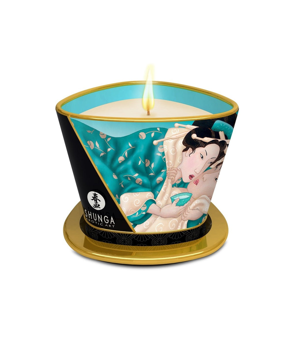 CANDELA DA MASSAGGIO AI FIORI DELL'ISOLA 170ML