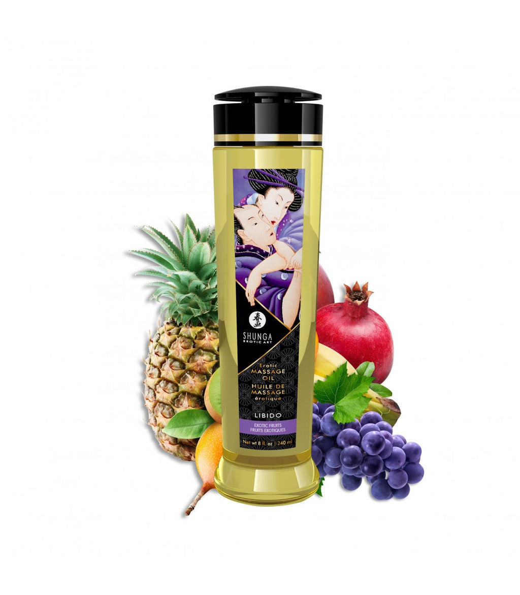 OLIO DA MASSAGGIO LIBIDO FRUTTI ESOTICI 240 ML
