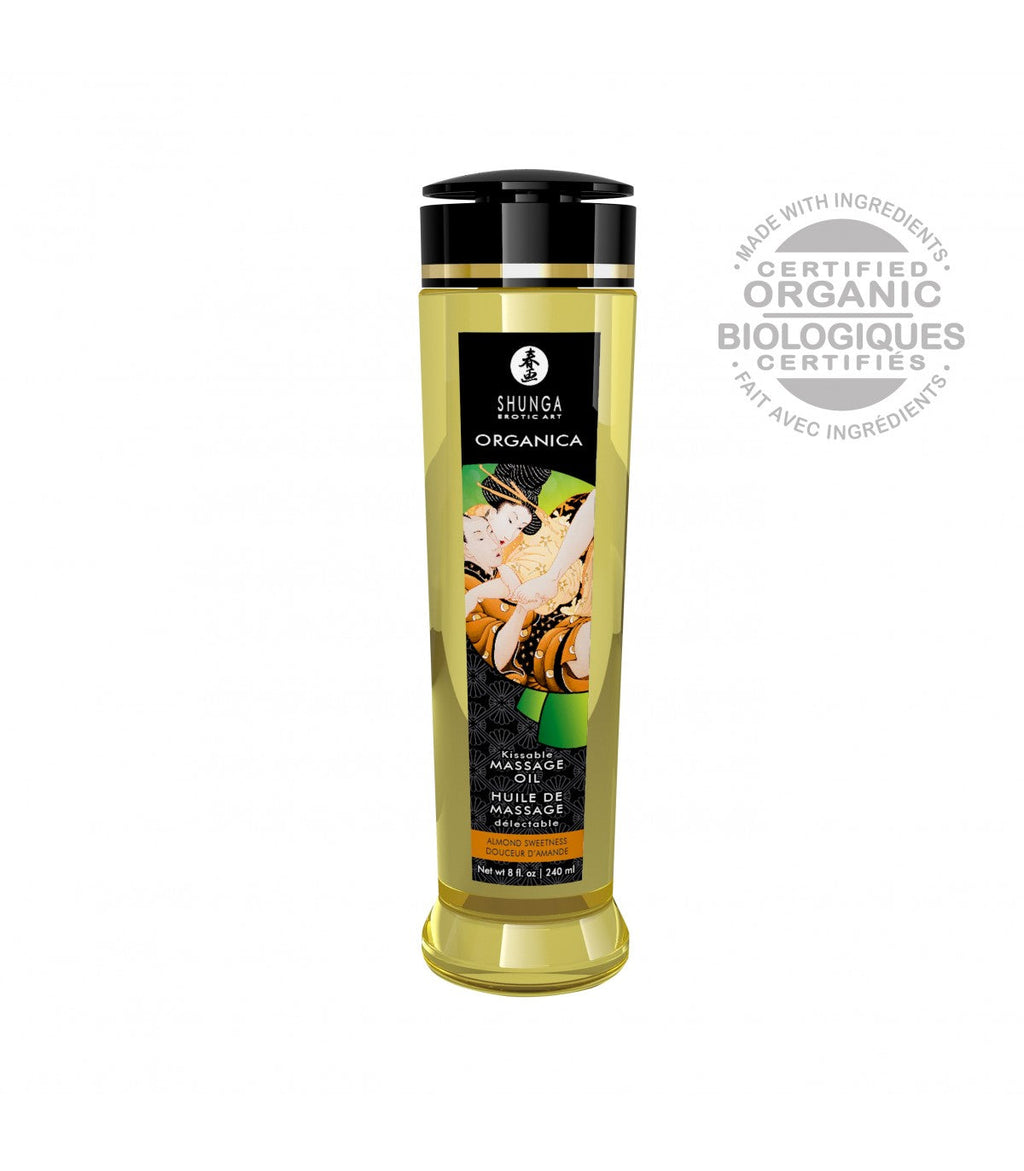 Olio da massaggio biologico alle mandorle dolci 240 ml