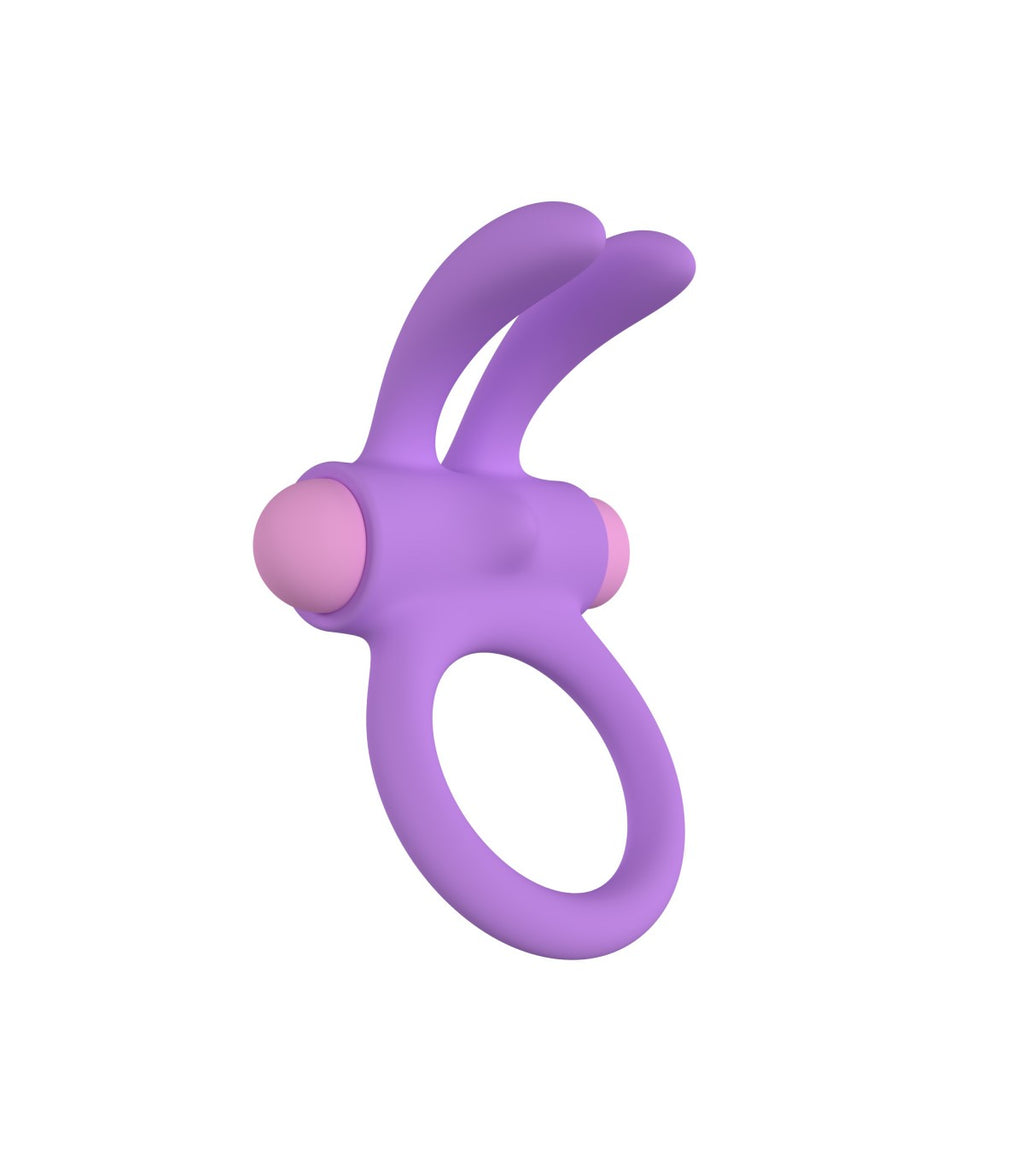 ANELLO VIBRANTE RINY CON CONTROLLER USB IN SILICONE LILLA