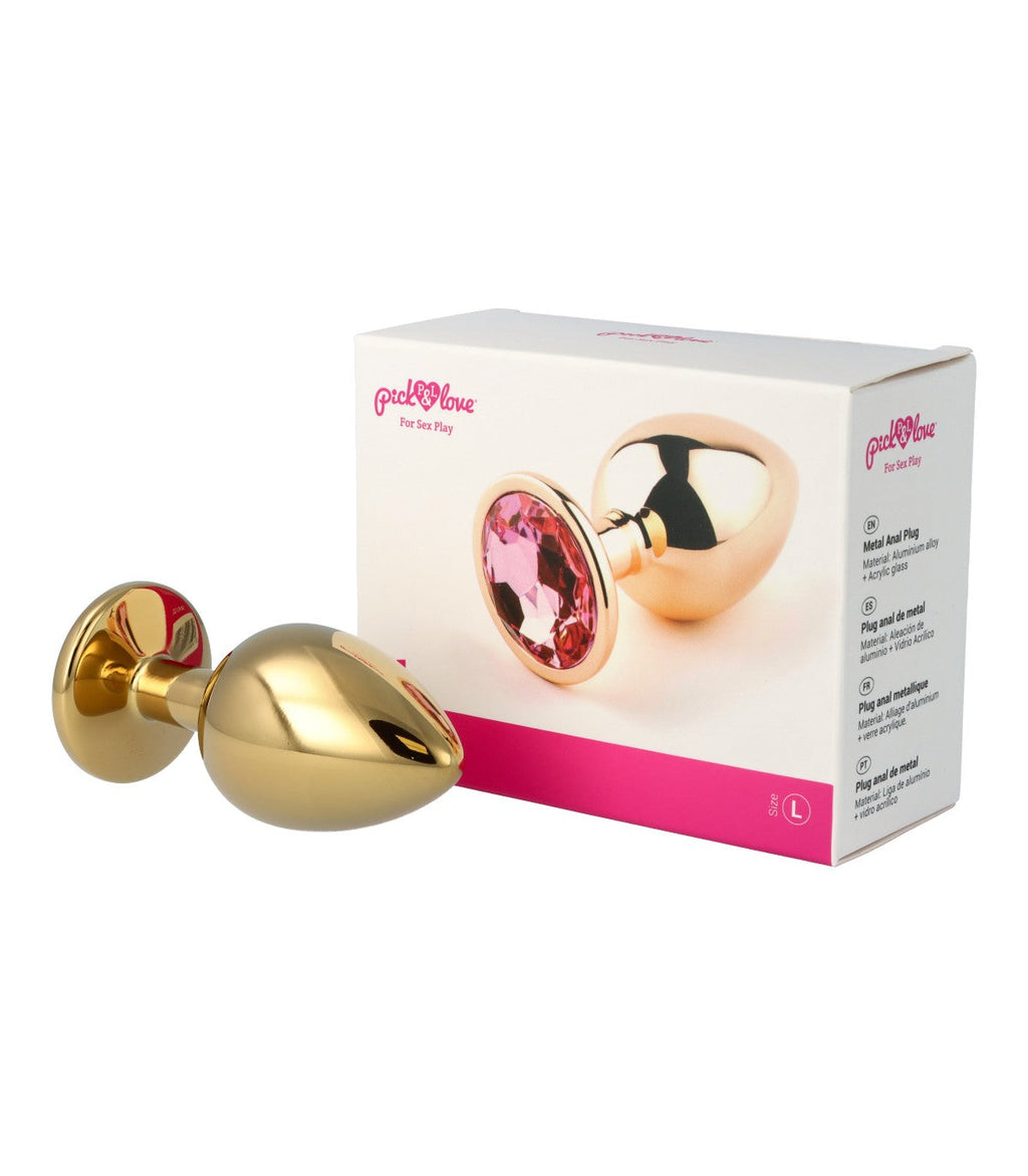 Nº 31 PLUG ANALE IN METALLO TAGLIA L