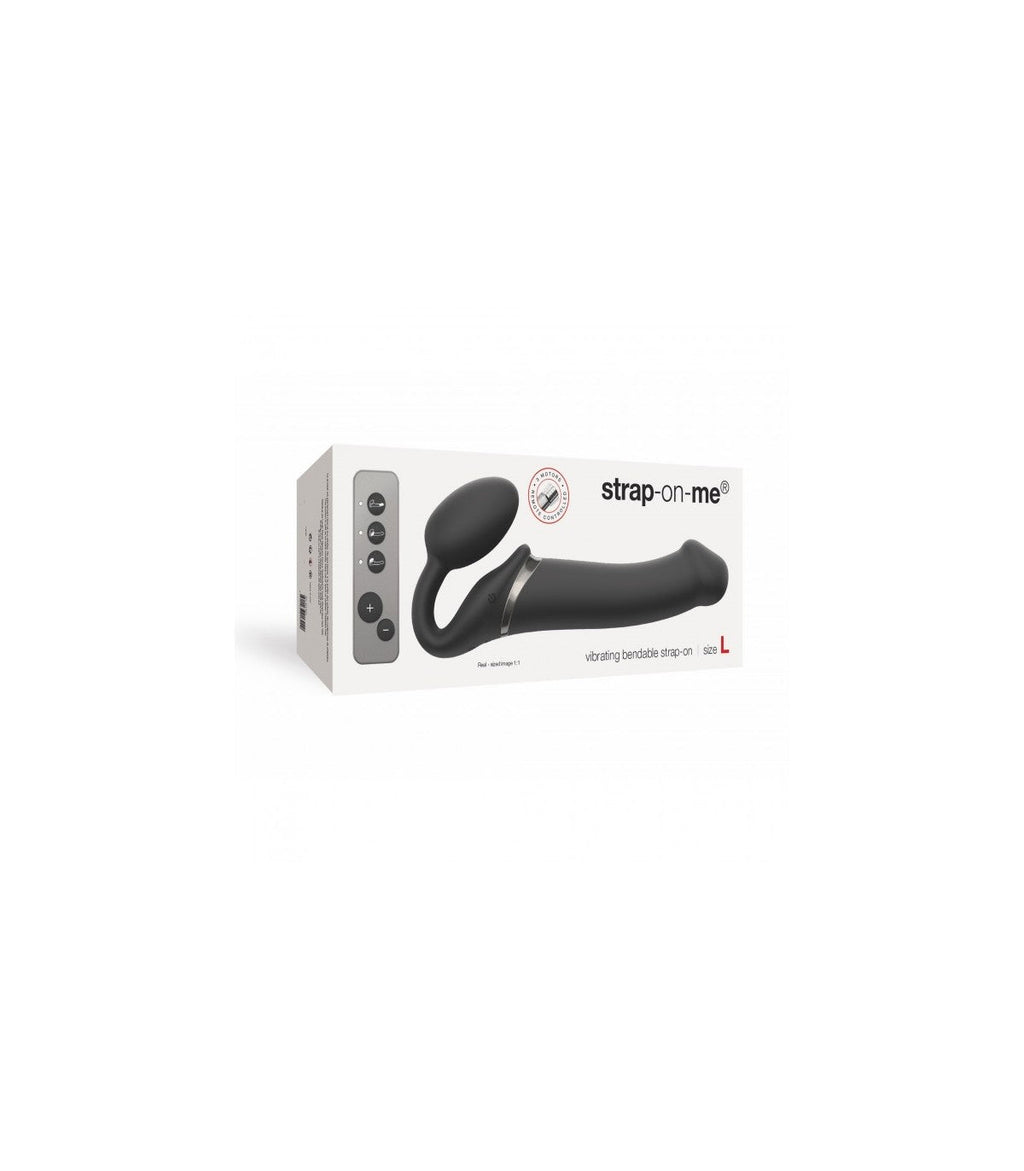 Cablaggio USB a doppia vibrazione in silicone flessibile con controllo nero M