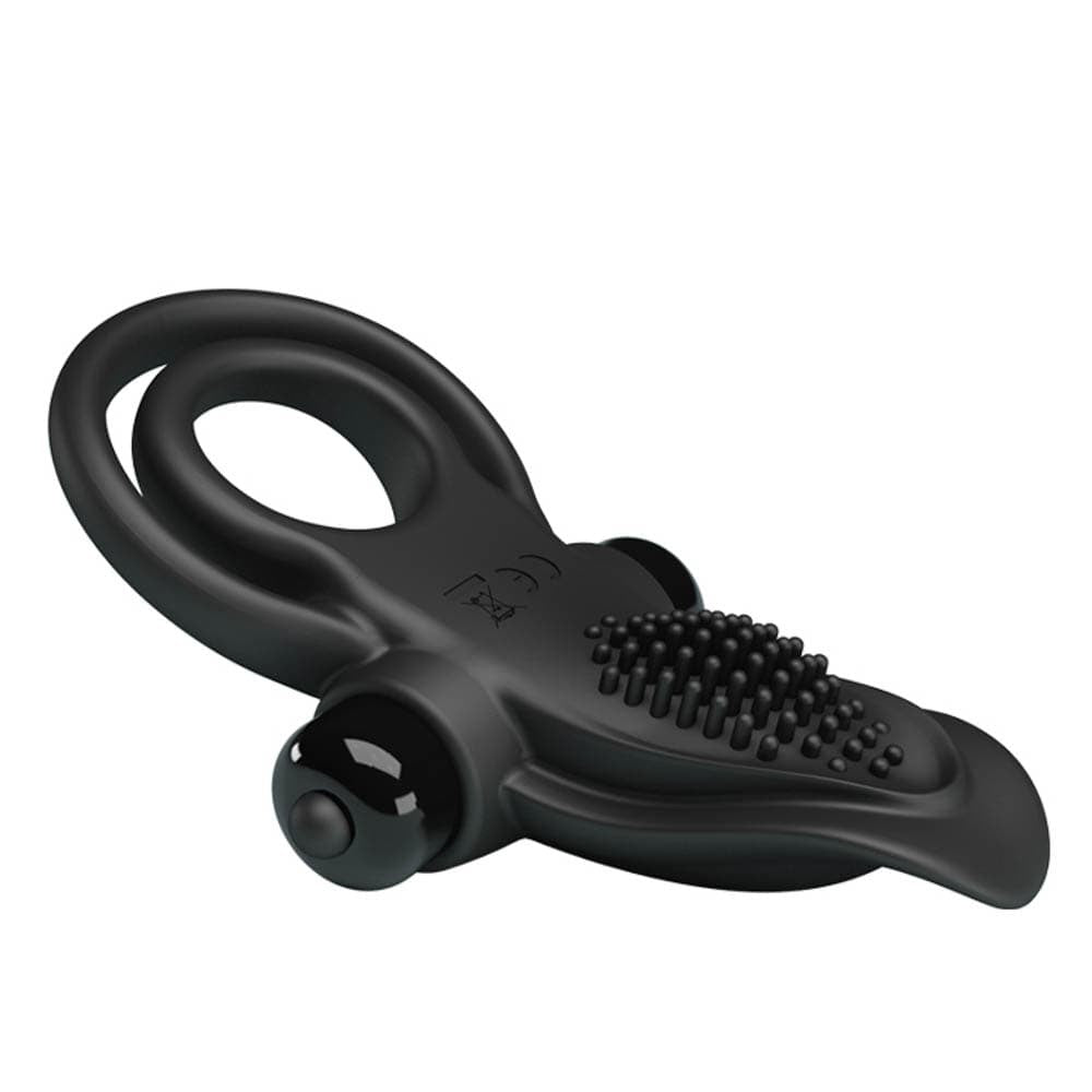 Anello per pene Pretty Love Vibrant Nero