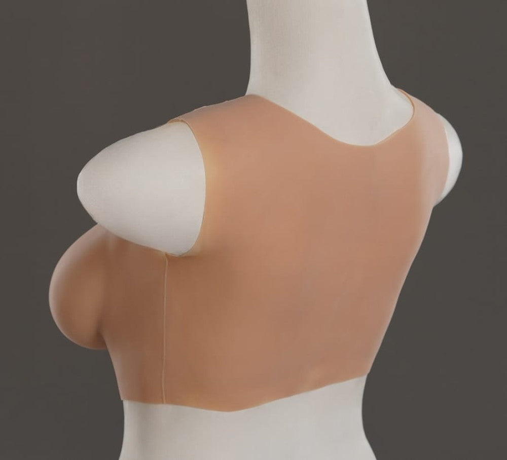 Pettorale in silicone realistico Coppa C