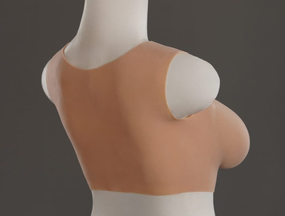 Pettorale in silicone realistico Coppa C